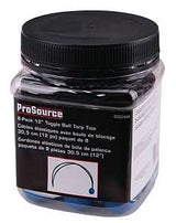 ProSource FH4031 Canopy Tarp Tie, Heavy-Duty, Plastic/Rubber, Black/Blue, Pack of 12
