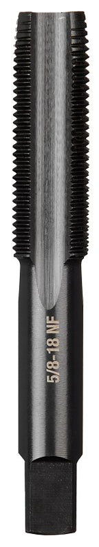 Milwaukee 49-57-5171 Straight Flute Plug Tap, 5/8-18 Thread, Fine Thread, HCS