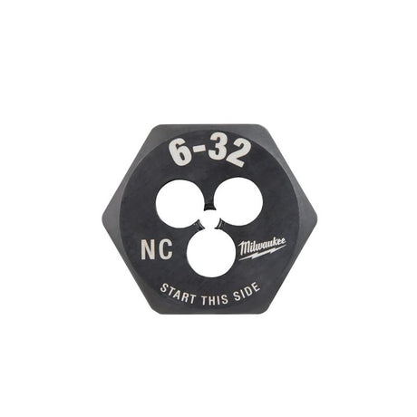 Milwaukee 49-57-5315 Threading Die, #6-32 Thread, NC Thread, HCS