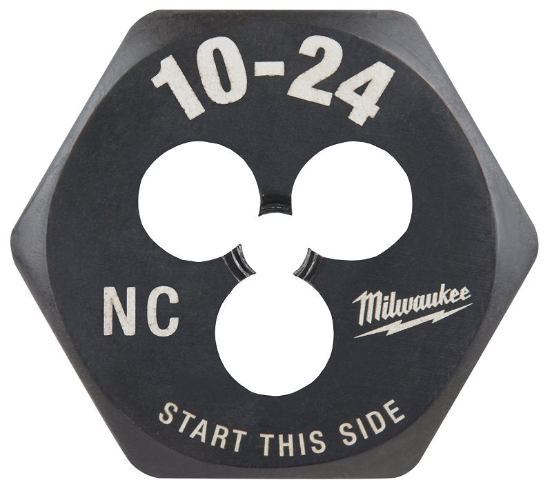 Milwaukee 49-57-5325 Threading Die, #10-24 Thread, NC Thread, Right Hand Thread, HCS