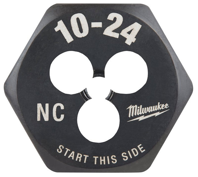 Milwaukee 49-57-5325 Threading Die, #10-24 Thread, NC Thread, Right Hand Thread, HCS