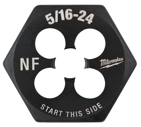 Milwaukee 49-57-5344 Threading Die, 5/16-24 Thread, Fine Thread, HCS