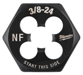 Milwaukee 49-57-5351 Threading Die, 3/8-24 Thread, Fine Thread, HCS