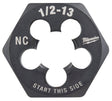 Milwaukee 49-57-5360 Threading Die, 1/2-13 Thread, Coarse Thread, HCS
