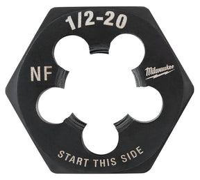 Milwaukee 49-57-5362 Threading Die, 1/2-20 Thread, Fine Thread, HCS