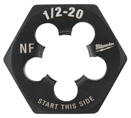Milwaukee 49-57-5362 Threading Die, 1/2-20 Thread, Fine Thread, HCS