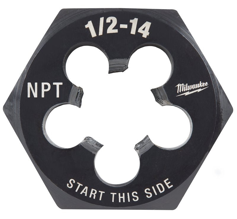 Milwaukee 49-57-5393 Threading Die, 1/2-14 Thread, NPT Thread, HCS