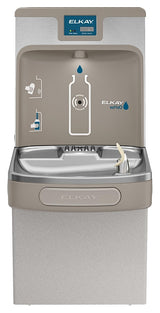 Elkay EZH2O Series LZS8WSLP Bottle Filling Station and Cooler, 8 gph Cooler, Light Gray
