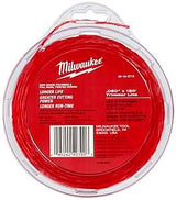 Milwaukee 49-16-2712 Trimmer Line, 0.080 in Dia, 150 ft L, Polymer, Black