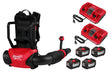 Milwaukee M18 3009-24HD Cordless Dual Battery Backpack Blower, M18 Redlithium