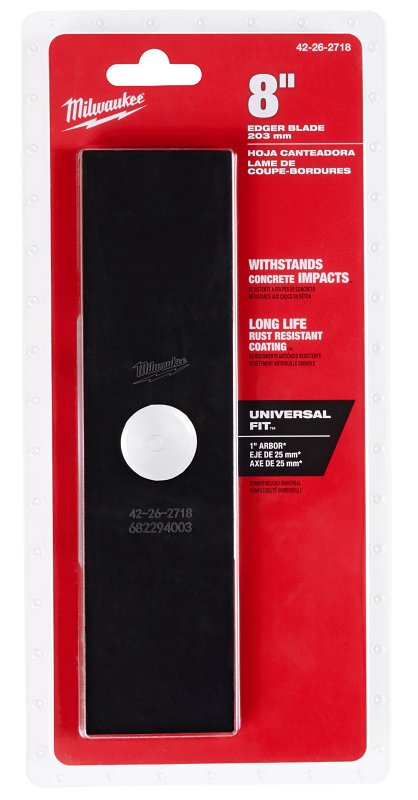 Milwaukee 42-26-2718 Edger Blade, Steel, For: 49-16-2718 M18 FUEL QUIK-LOK Edger Attachment