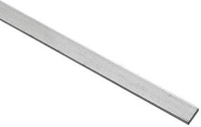 National Hardware 4200BC Series N247-007 Flat Bar, 1/2 in W, 48 in L, 1/8 in Thick, Aluminum, Mill