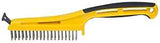 Hyde 46810 Stripping Brush, 1 in L Trim, Stainless Steel Bristle, 5-1/4 in W Brush