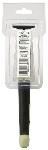 Hyde 46835 Wire Brush with Scraper, 1 in L Trim, HCS Bristle, 1-13/64 in W Brush, 9-1/4 in OAL