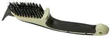 Hyde 46835 Wire Brush with Scraper, 1 in L Trim, HCS Bristle, 1-13/64 in W Brush, 9-1/4 in OAL