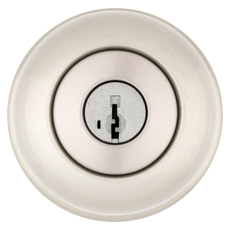 Kwikset Signature Series 740J15SMTCP Entry Knob, Knob Handle, Satin Nickel, Metal, KW1, K4 Keyway, 2 Grade