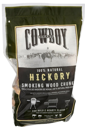 Cowboy 52130 Series Smoking Chunk, Hickory, Wood, 350 cu-in
