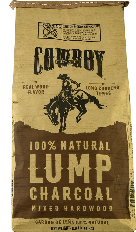 Cowboy 26088 Lump Charcoal, 8.8 lb