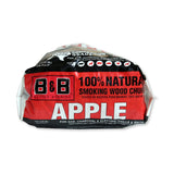 B & B Charcoal 00141 Series Smoking Chunk, Apple, Wood, 549 cu-in