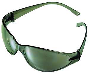 Safety Works 10006316 Close-Fitting Safety Glasses, Anti-Fog Lens, Rimless Frame, Black Frame, UV Protection