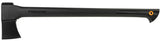 Fiskars 375581-1001 Chopping Axe, 3-1/2 in Cutting Edge, 3.8125 lb Head, Steel Head, Fiberglass Handle, 28 in OAL