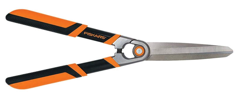 Fiskars 391761-1001 Hedge Shear with Replaceable Blade, 9 in L Blade, Steel Blade, Steel Handle, Soft-Grip Handle