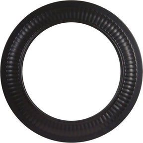 Imperial BM0094 Stove Pipe Collar, 6 in Dia, Steel, Matte Black