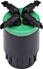 Raindrip QB20UB Manifold, 1/2 x 1/4 in Connection, FPT x Barb, 20 gph