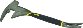STANLEY Fatmax Fubar 55-099 Functional Utility Bar, 18 in L, Beveled Tip, 1-1/2 in Claw Blade Width Tip, Steel, 1 in Dia