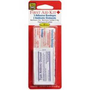 Lil' DRUG STORE 7-92554-70220-5 First Aid Kit, Includes: (5) Adhesive Bandages, (2) Antibiotic Ointments, Pack of 6