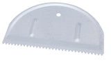 Marshalltown 978 Spreader, 3/16 in W x 5/32 in D Notch, 4 in W Blade, Notched, Ribbed Blade