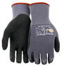 Boss MaxiFlex Cut 34-8743T/XL Seamless Knit Coated Gloves, XL, Reinforced Thumb, Knit Wrist Cuff, Nitrile Coating