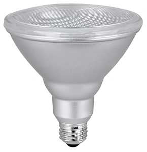 Feit Electric PAR38DM/1400/950C LED Bulb, PAR38 Lamp, 120 W Equivalent, E26 Medium Lamp Base, Dimmable, Silver, Daylight