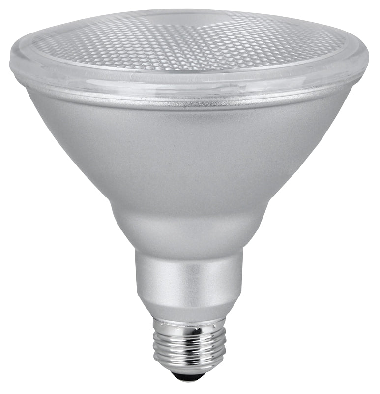 Feit Electric PAR38DM/1400/950C LED Bulb, PAR38 Lamp, 120 W Equivalent, E26 Medium Lamp Base, Dimmable, Silver, Daylight