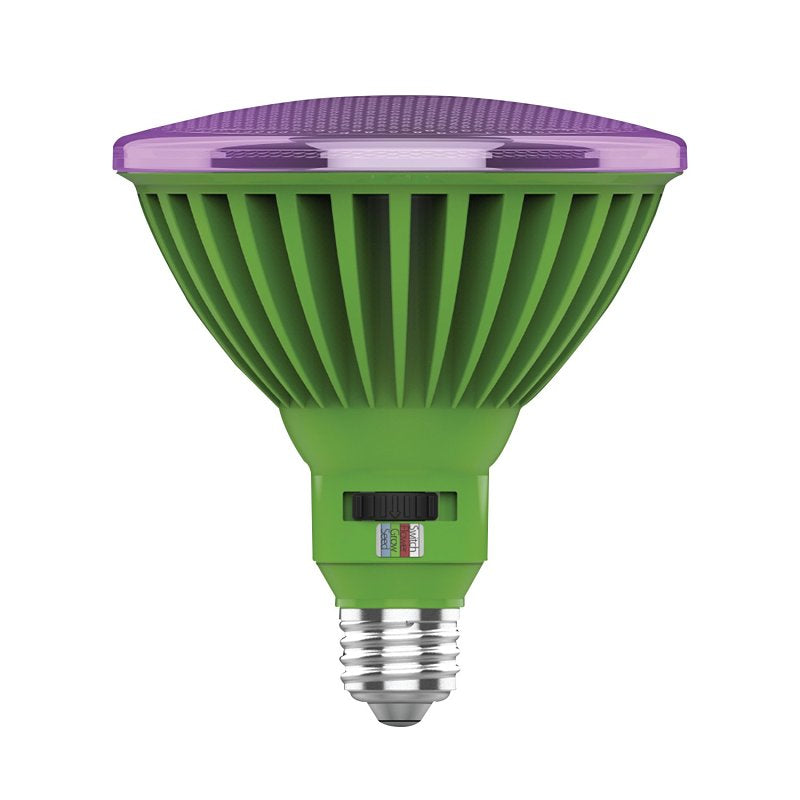 Feit Electric PAR38ADJGRW/LED/HDRP Spectrum Grow Light 0.28 A, 120 VAC, 30 W, LED Lamp, 2300 Lumens