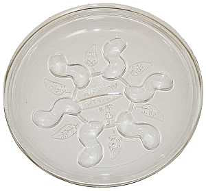 Gardener's Blue Ribbon Saucer Plus Series SP6VUS Planter Saucer, 6 in Dia, Plastic, Clear, Pack of 24