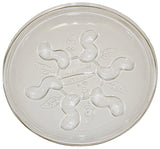 Gardener's Blue Ribbon Saucer Plus Series SP6VUS Planter Saucer, 6 in Dia, Plastic, Clear, Pack of 24