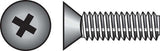 HILLMAN No. 10-24 X 1-1/4 in. L Phillips Flat Head Stainless Steel Machine Screws 100 pk