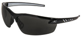 Edge Zorge G2 Series DZ116VS-G2 Safety Glasses, Vapor Shield Anti-Fog Lens, Nylon Frame, Black Frame