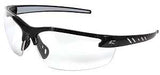 Edge Zorge G2 Series DZ111VS-G2 Safety Glasses, Vapor Shield Anti-Fog Lens, Nylon Frame, Black Frame