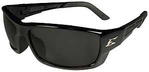 Edge MAZENO Series PM116 Non-Polarized Slim-Fit Safety Glasses, Nylon Frame, Black Frame, UV Protection: Yes