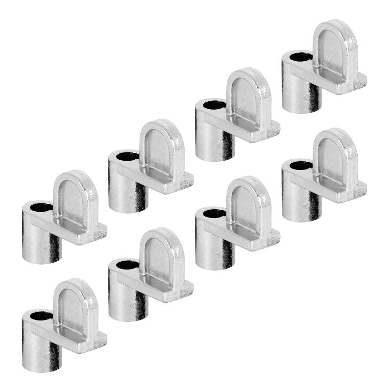 Prime-Line L 5763 Window Screen Clip, Zinc, Mill, Clear, For: 5/16 in Frame