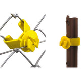 Dare Chain Link Fence Insulator Yellow