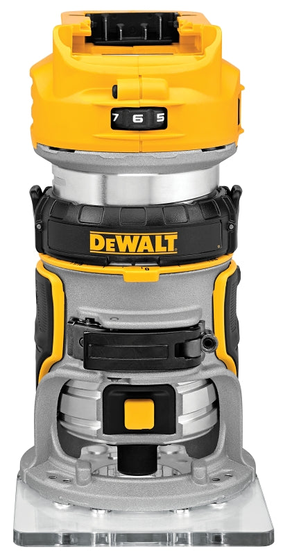 DEWALT DCW600B Router, Tool Only, 20 V, 5 Ah, 25,500 rpm Load