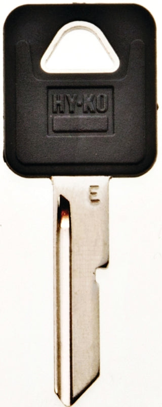 Hy-Ko 12005B44 Key Blank, Brass, Nickel, B44 Key Number, Pack of 5