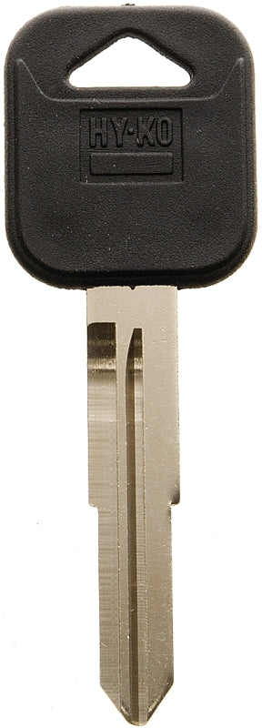 Hy-Ko 12005B74 Key Blank, Brass, Nickel, B74 Key Number, Pack of 5