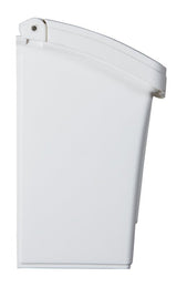 Pro-Df P55000 Small Mailbox, 440 cu-in, Plastic, Textured, White, 15-1/2 in W, 4.13 in D, 6-1/2 in H