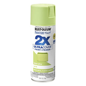 Rust-Oleum Painter's Touch 2X Ultra Cover 334070 Spray Paint, 12 oz Aerosol Can, 8 to 12 sq-ft Coverage Area, Oil Base