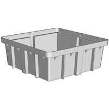 DrainTech 916/0906SD Square Riser, 9 in Connection, Polyethylene, Black