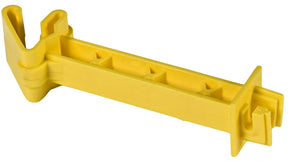 Zareba IT5XY-Z Series Snap-On Extender Insulator, For: 1-1/4 in and 1.33 in Stubbed T-Posts, Aluminum/Polywire/Steel